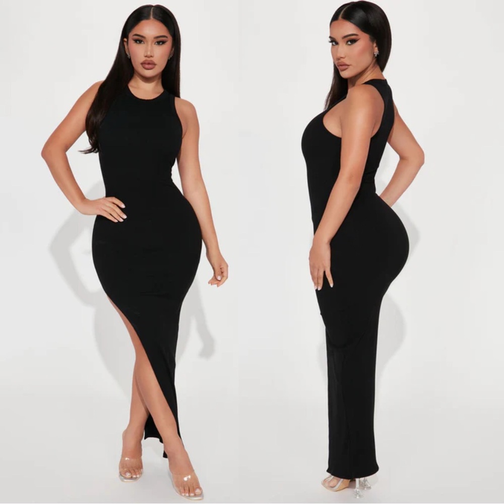 Jean Snatched Midi Dress